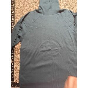 Britches Mens XL Turtleneck Long Sleeve Shirt Teal Green 100% Cotton NWT